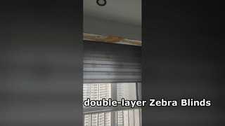 Tende zebrate a doppio strato