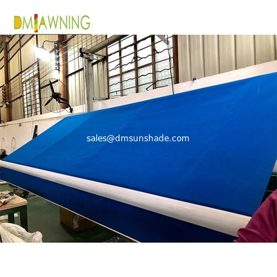 OUTDOOR FOLDING AWNING Customized Aluminum Alloy Full Cassette Motorized Retractable Side Awning