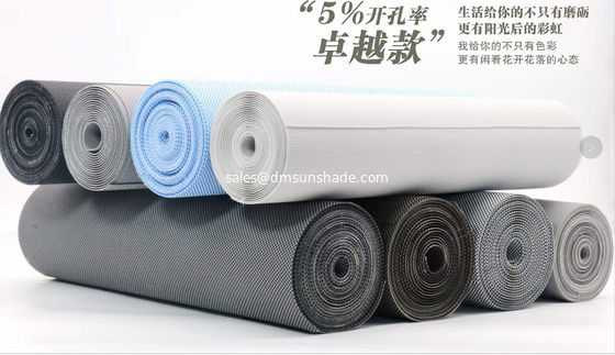 Cappottole a rotolo per interni Kit di attrezzature per tendone retrattile Tissu a protezione solare