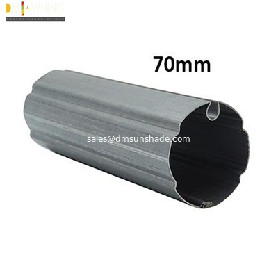 Parti di tendaggio tubi a rulli galvanizzati tubi a rulli 70 mm 78 mm 100 mm tubo a tendaggio