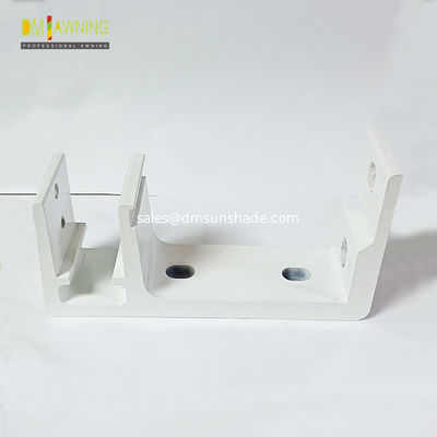 Ricambi e componenti di tendaggio U brackets, brackets di montaggio a parete di tendaggio in alluminio