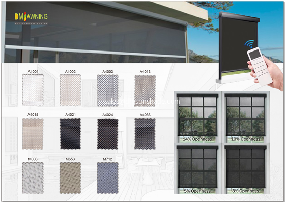 Kit ferramenta per tenda da sole avvolgibile Tenda a rullo tessuto parasole
