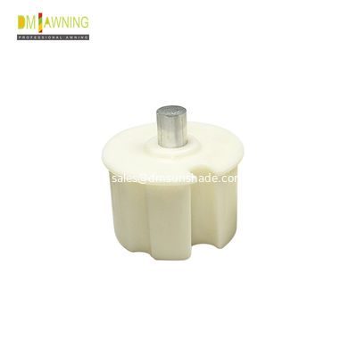 70 mm Kit per l'hardware a chiusura a rulli di nylon con tappo rotondo Parti di hardware per la tenda